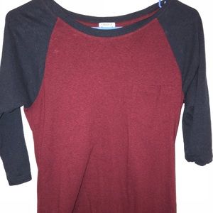 Forever 21 pocket baseball tee